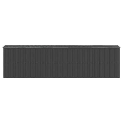 VIDAXL Abri De Jardin Anthracite 192x772x223 Cm Acier Galvanisé