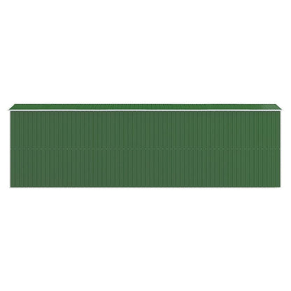 VIDAXL Abri De Jardin Vert 192x606x223 Cm Acier Galvanisé