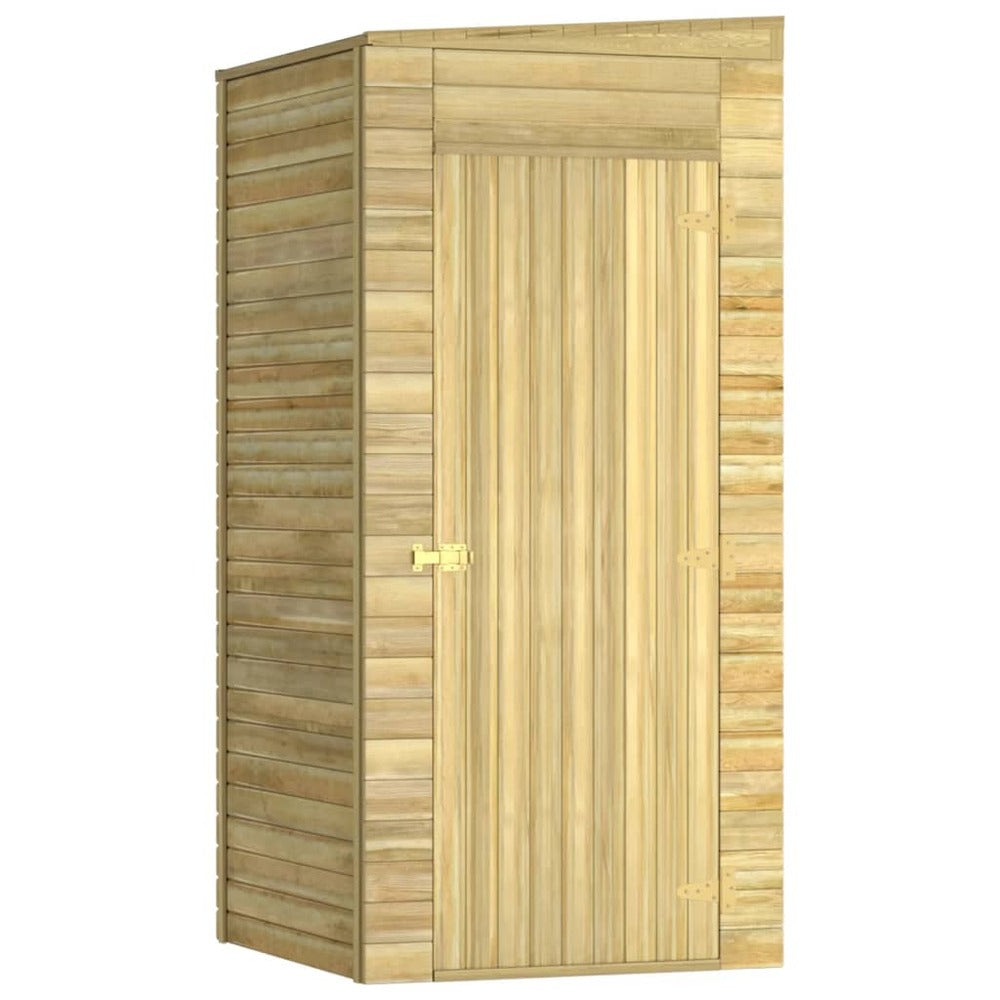 VIDAXL Abri De Stockage De Jardin 100x110x218 Cm Bois De Pin Imprégné