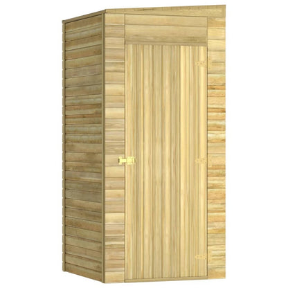 VIDAXL Abri De Stockage De Jardin 100x110x218 Cm Bois De Pin Imprégné