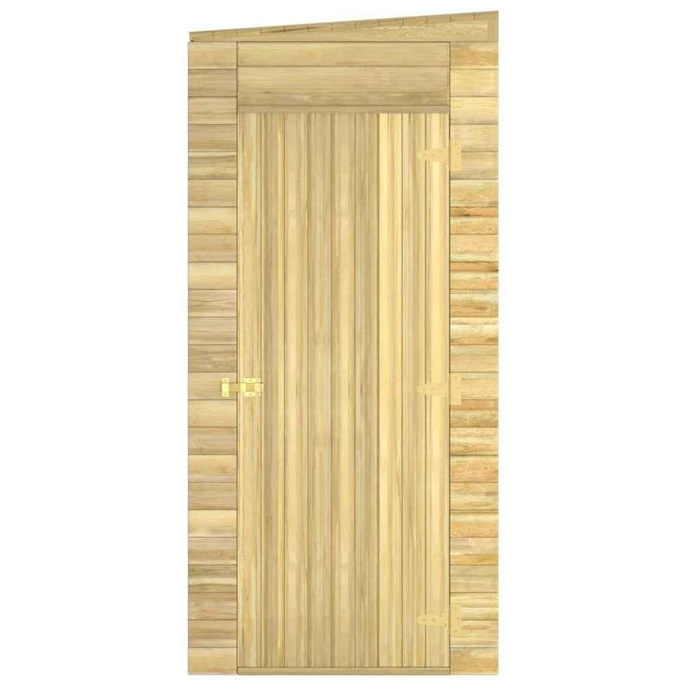 VIDAXL Abri De Stockage De Jardin 100x110x218 Cm Bois De Pin Imprégné