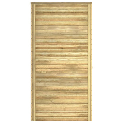 VIDAXL Abri De Stockage De Jardin 100x110x218 Cm Bois De Pin Imprégné