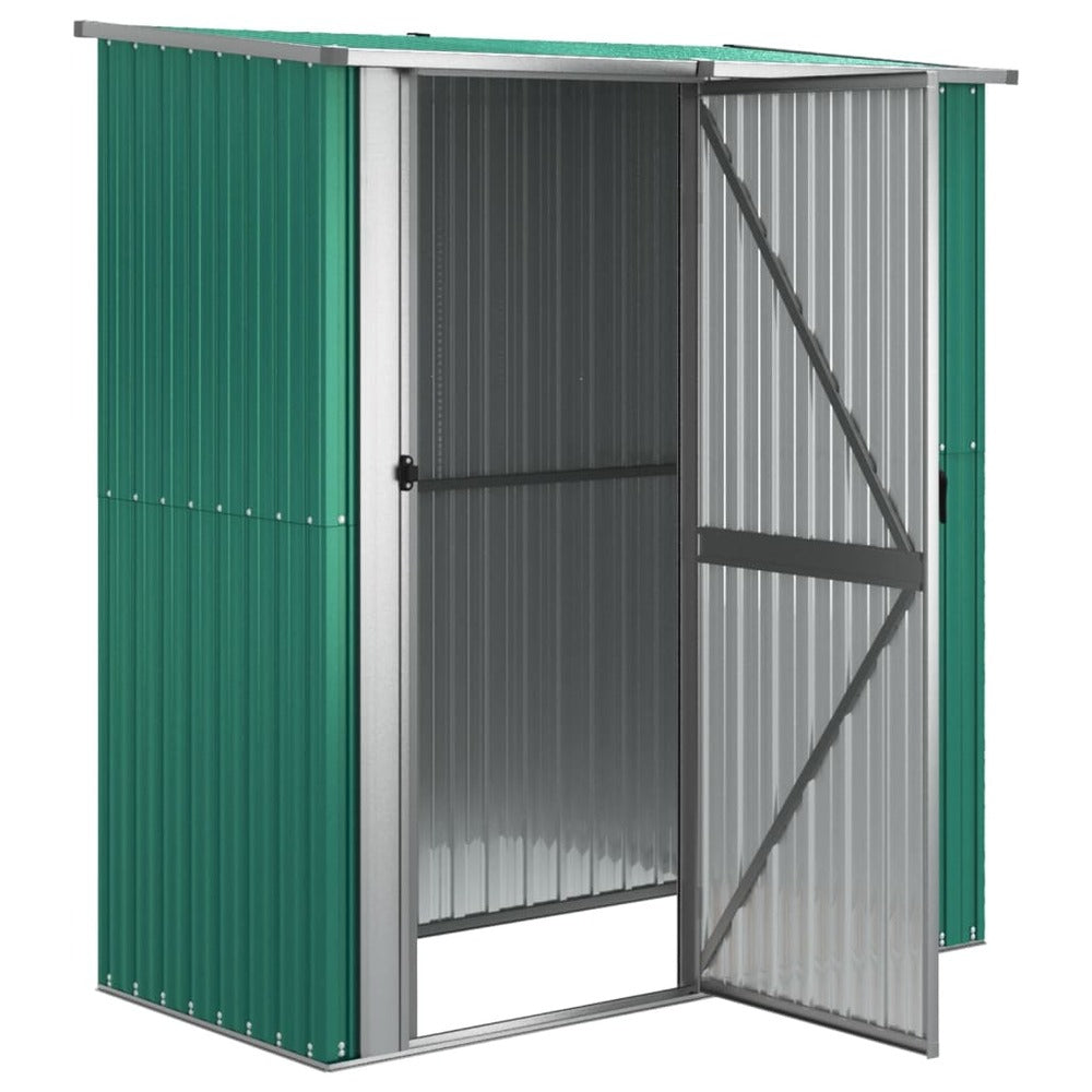 VIDAXL Abri De Jardin Vert 180,5x97x209,5 Cm Acier Galvanisé