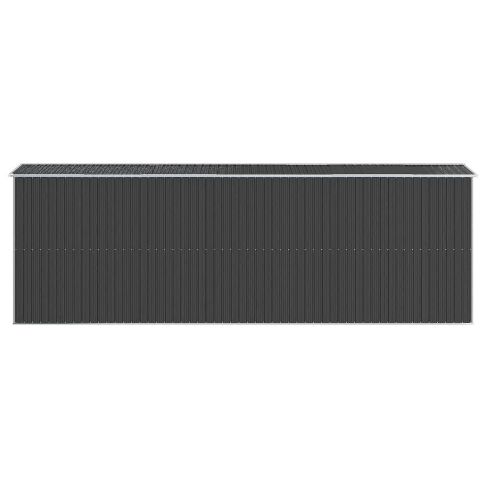 VIDAXL Abri De Jardin Anthracite 192x606x223 Cm Acier Galvanisé