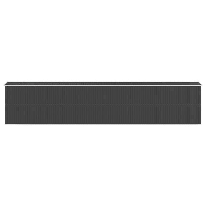 VIDAXL Abri De Jardin Anthracite 192x1021x223 Cm Acier Galvanisé