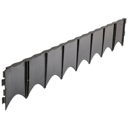  Lot De 6 Bordures De Jardin De 75 Cm
