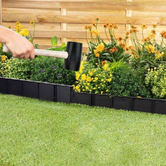  Lot De 6 Bordures De Jardin De 75 Cm