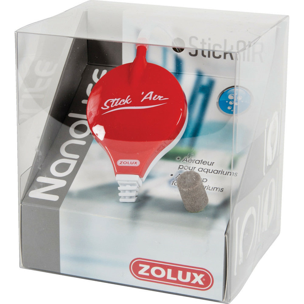 Zolux Bulleur Pour Aquariums 1.8w Débit 17l/h Couleur Rouge