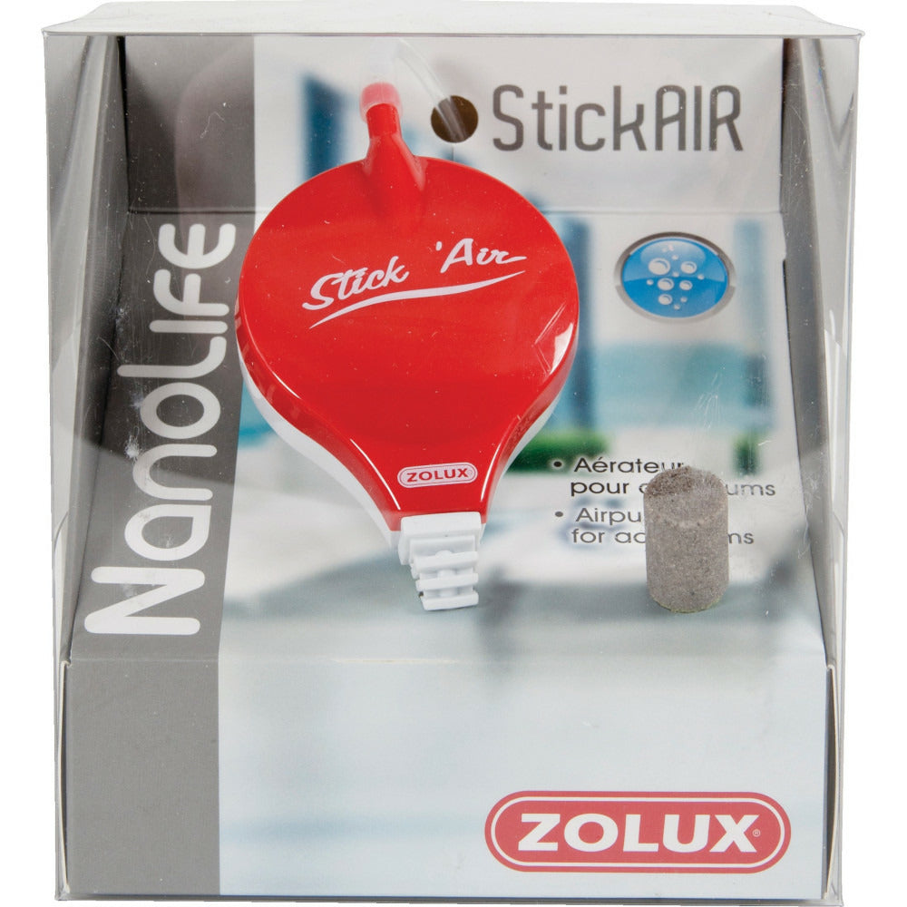 Zolux Bulleur Pour Aquariums 1.8w Débit 17l/h Couleur Rouge