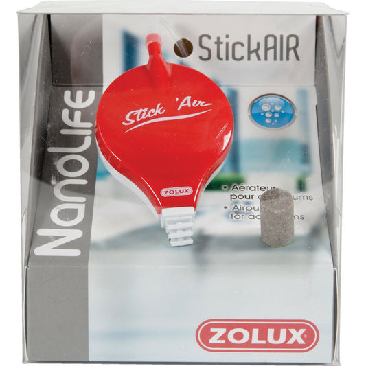 Zolux Bulleur Pour Aquariums 1.8w Débit 17l/h Couleur Rouge