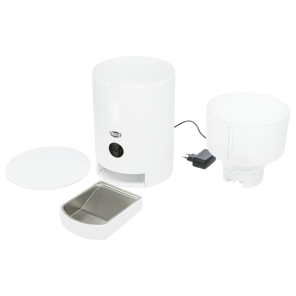 Trixie Distributeur Automatique De Nourriture Intelligent Tx9 Blanc