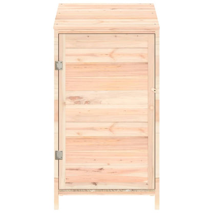 VIDAXL Remise De Jardin 55x52x112 Cm Bois De Sapin Solide