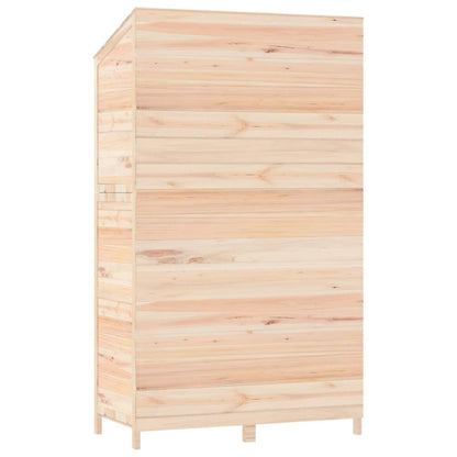 VIDAXL Remise De Jardin 102x52x174,5 Cm Bois De Sapin Solide