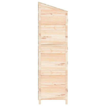 VIDAXL Remise De Jardin 55x52x174,5 Cm Bois De Sapin Solide