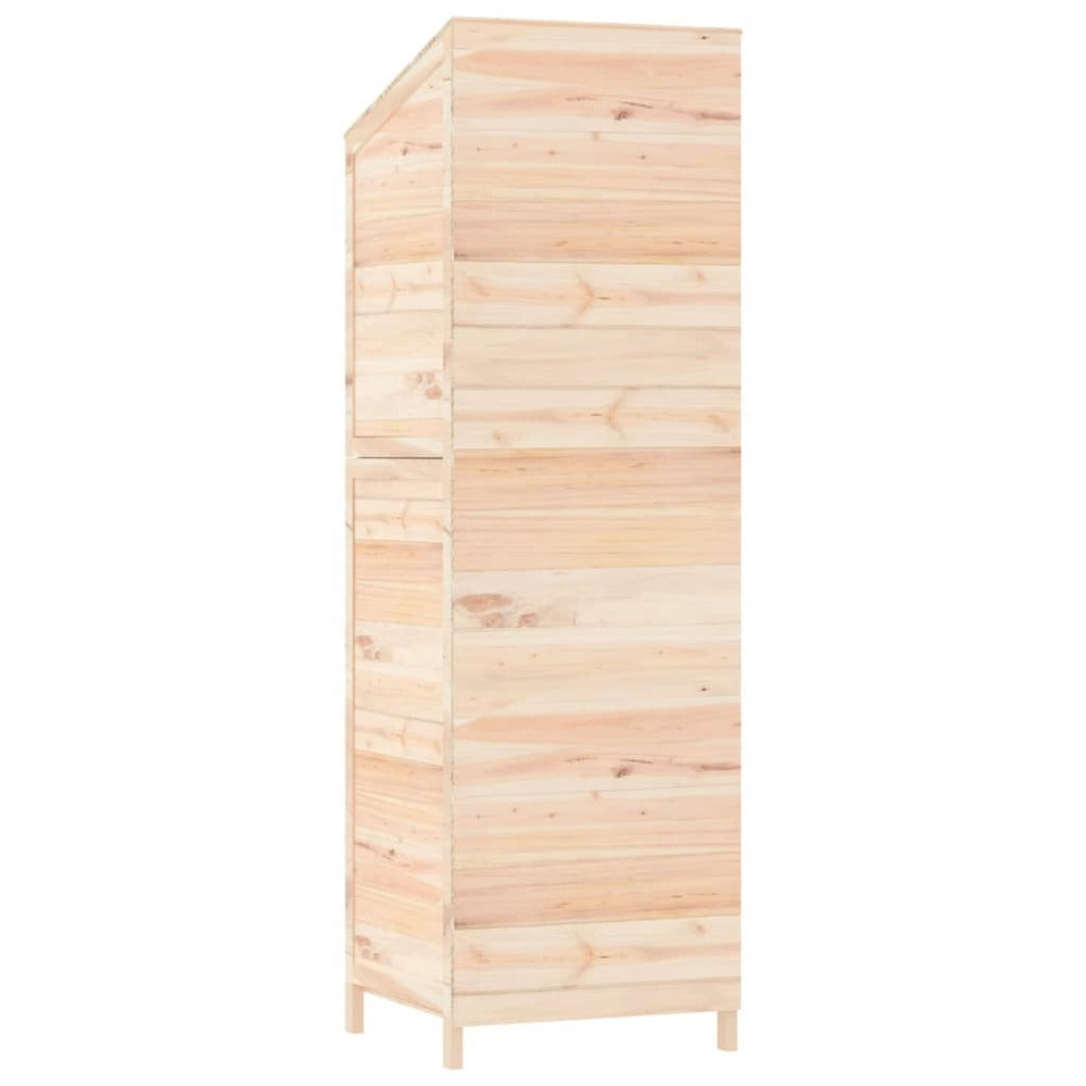 VIDAXL Remise De Jardin 55x52x174,5 Cm Bois De Sapin Solide