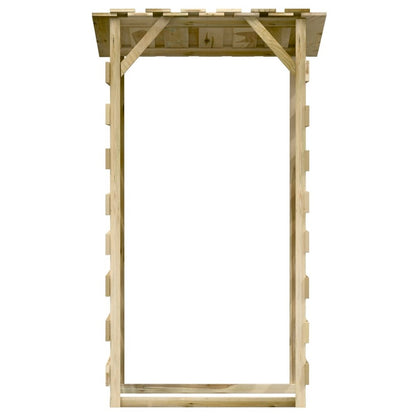 VIDAXL Pergolas Avec Toits 3 Pcs 100x90x200 Cm Bois De Pin Imprégné