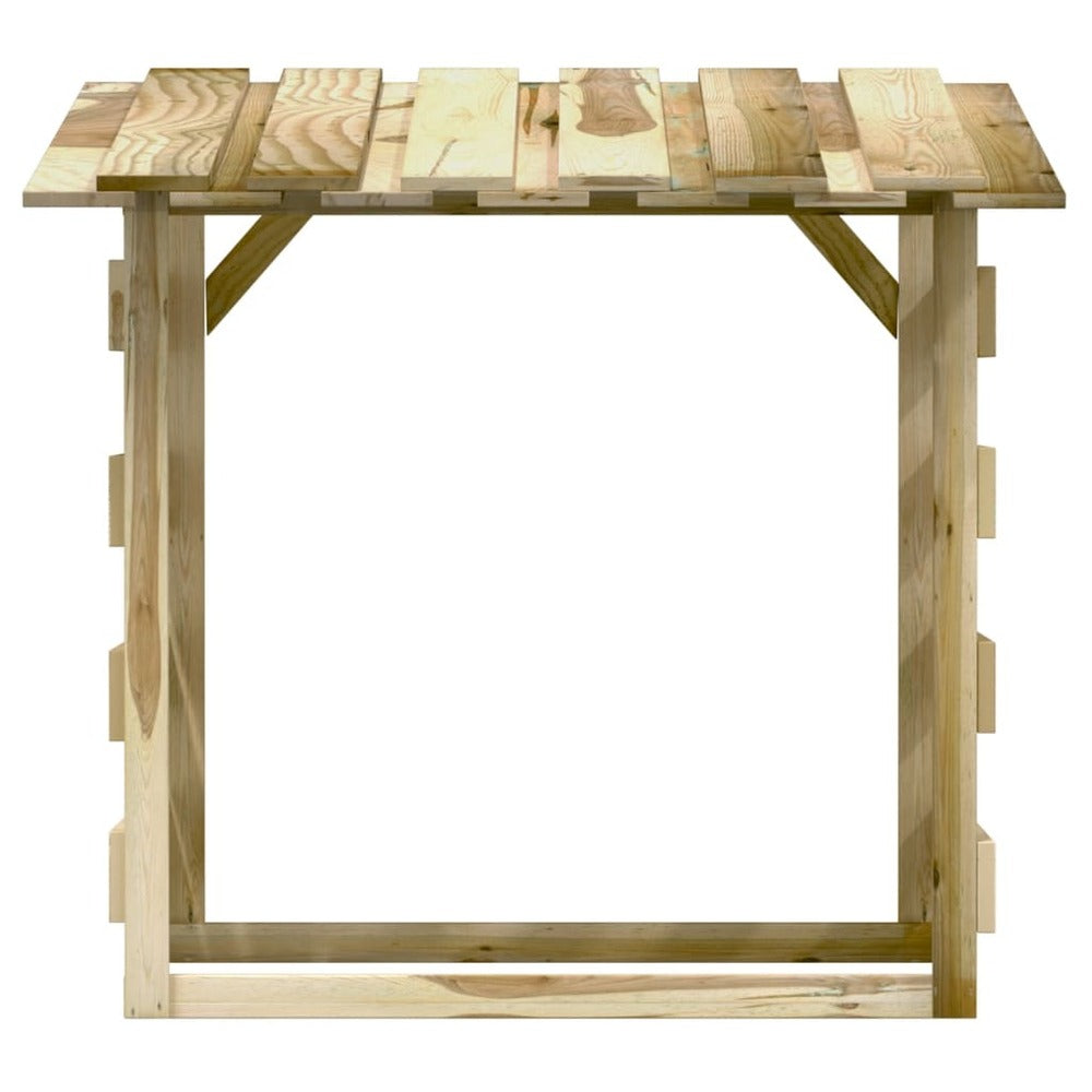 VIDAXL Pergolas Avec Toits 4 Pcs 100x90x100 Cm Bois De Pin Imprégné