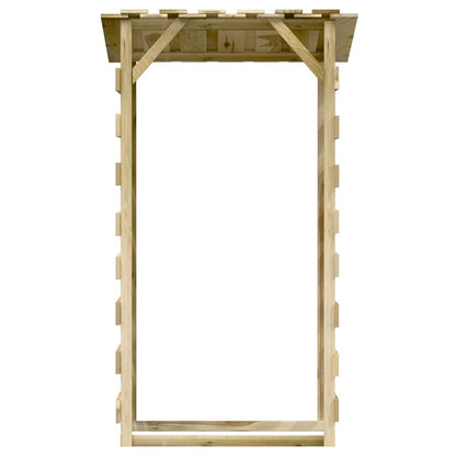 VIDAXL Pergolas Avec Toits 6 Pcs 100x90x200 Cm Bois De Pin Imprégné