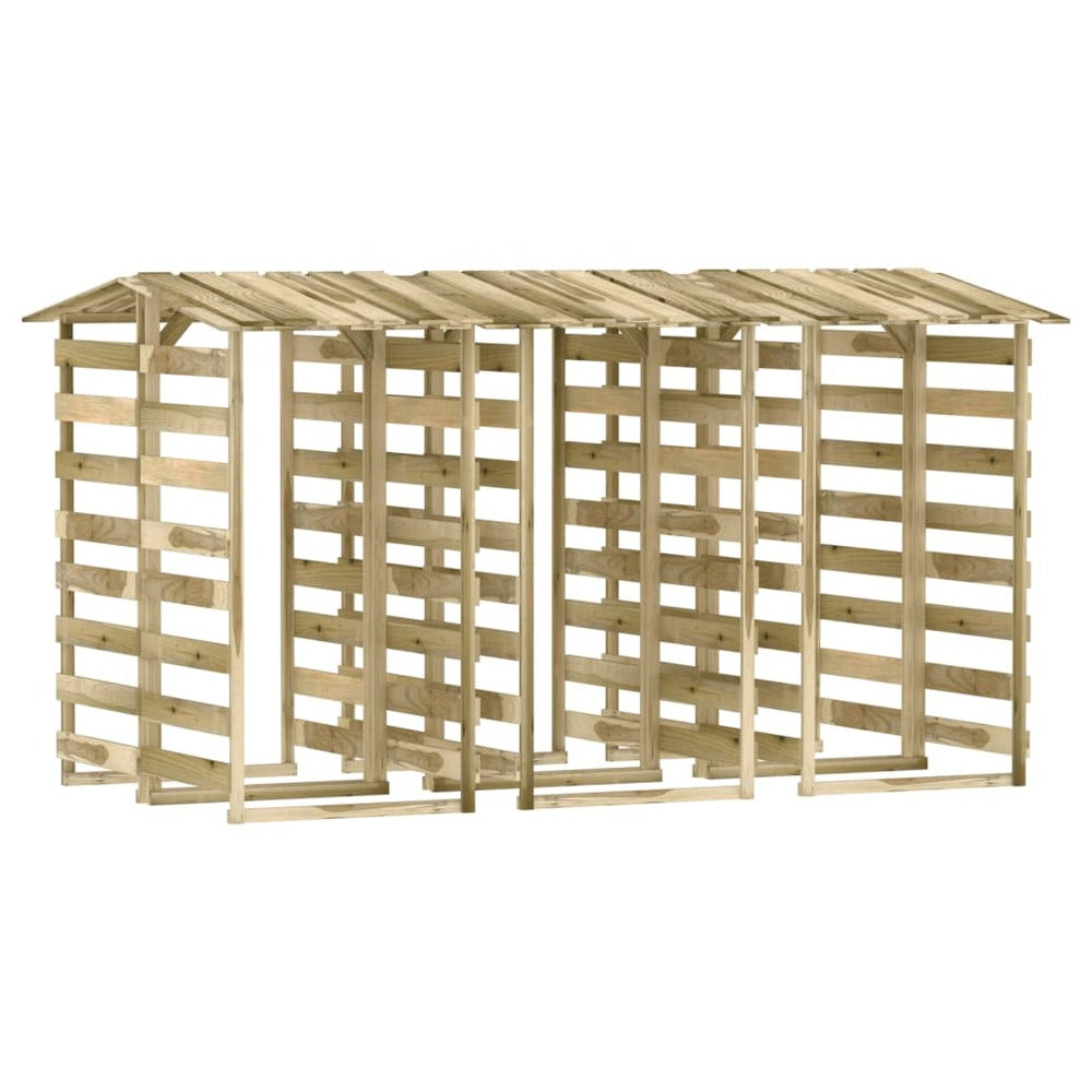 VIDAXL Pergolas Avec Toits 6 Pcs 100x90x200 Cm Bois De Pin Imprégné