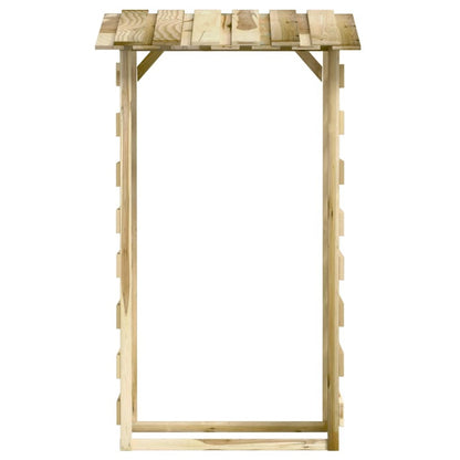 VIDAXL Pergolas Avec Toits 6 Pcs 100x90x200 Cm Bois De Pin Imprégné