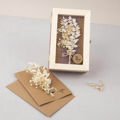  Bouquet De Fleurs Séchées Blanches