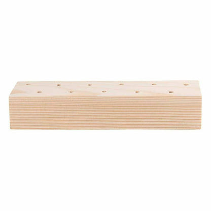  2 Support En Bois Pour Fleurs Séchées - 21 X 4 X 5 Cm