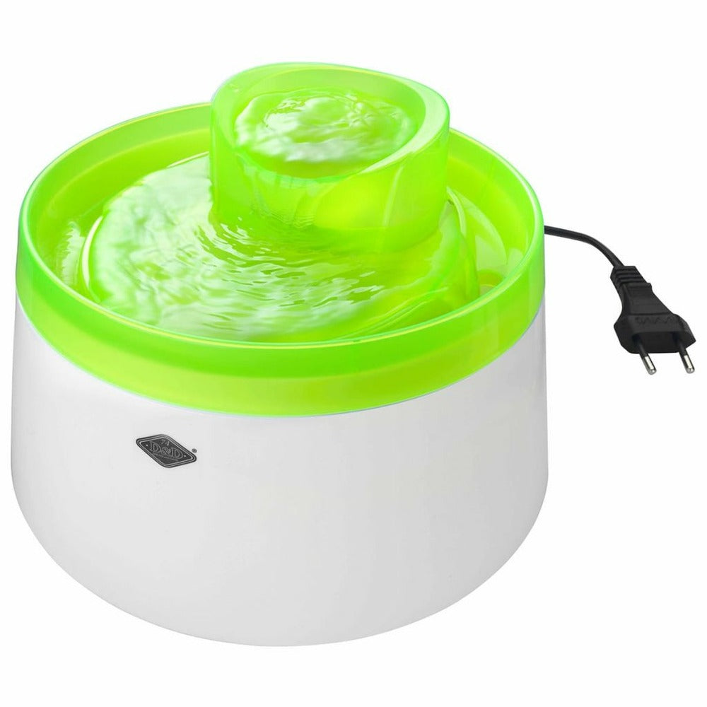 Ebi Distributeur D'eau D'animaux Cascade 1,5 L Vert Citron 603/445761