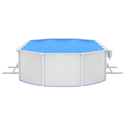 VIDAXL Piscine Avec échelle De Sécurité 610x360x120 Cm