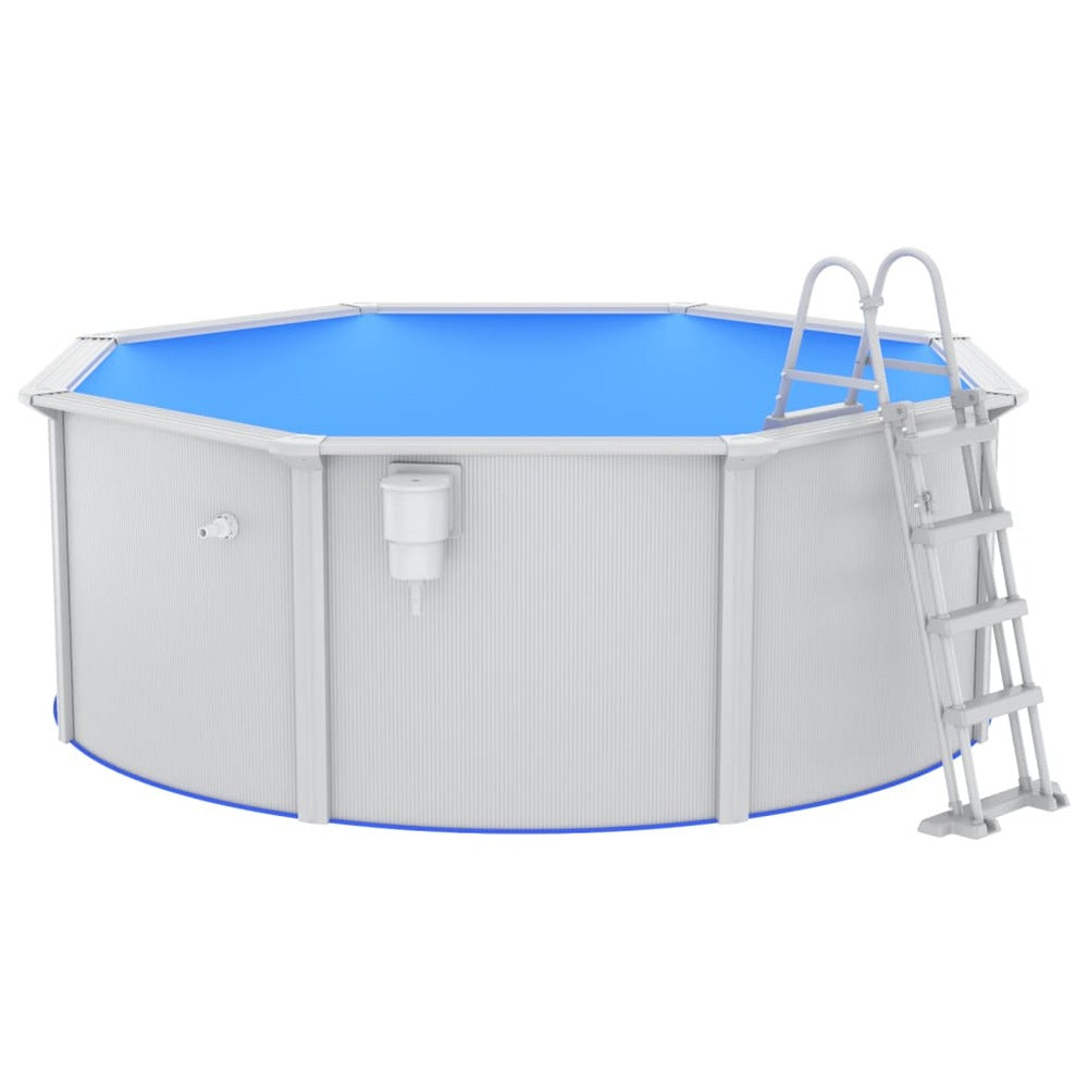 VIDAXL Piscine Avec échelle De Sécurité 360x120 Cm