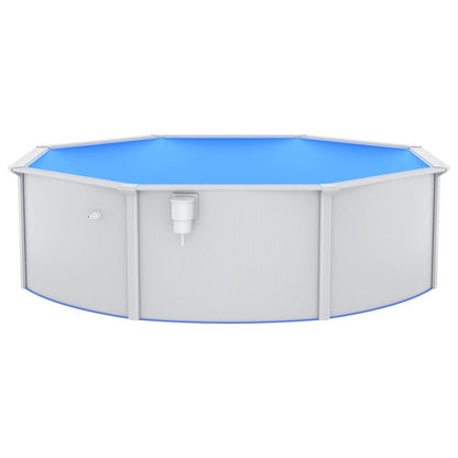 VIDAXL Piscine Avec Pompe Filtrante à Sable Et échelle 460x120 Cm