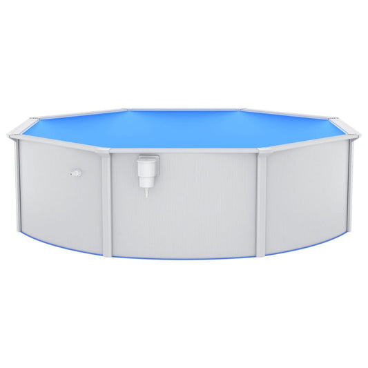 VIDAXL Piscine Avec Pompe Filtrante à Sable Et échelle 460x120 Cm