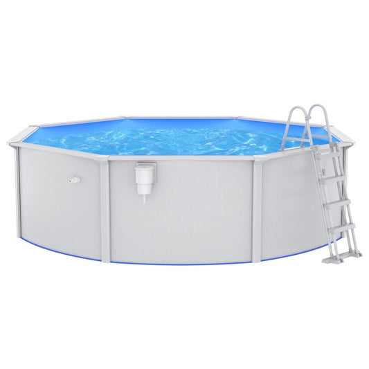 VIDAXL Piscine Avec échelle De Sécurité 460x120 Cm