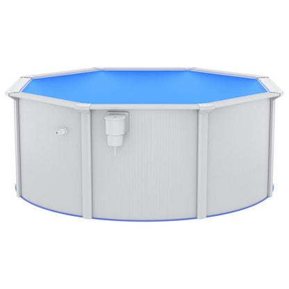 VIDAXL Piscine Avec échelle De Sécurité 300x120 Cm