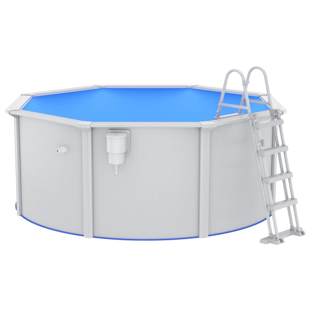 VIDAXL Piscine Avec échelle De Sécurité 300x120 Cm