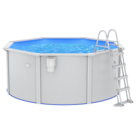 VIDAXL Piscine Avec échelle De Sécurité 300x120 Cm
