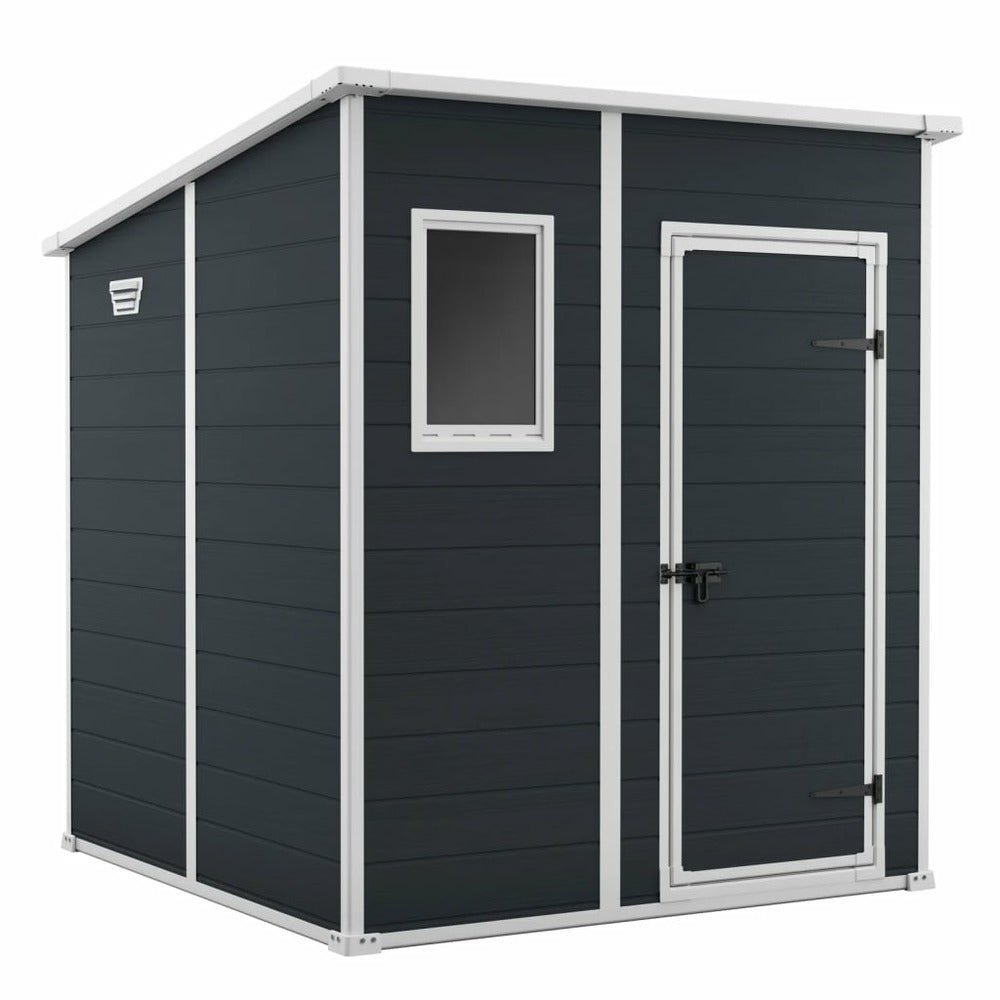 Keter Abri De Jardin Manor Pent 66 Gris Foncé