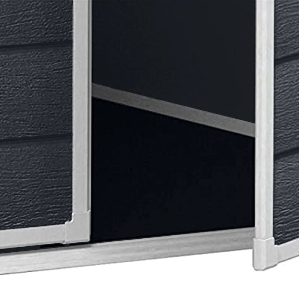Keter Abri De Jardin Manor Pent 66 Gris Foncé