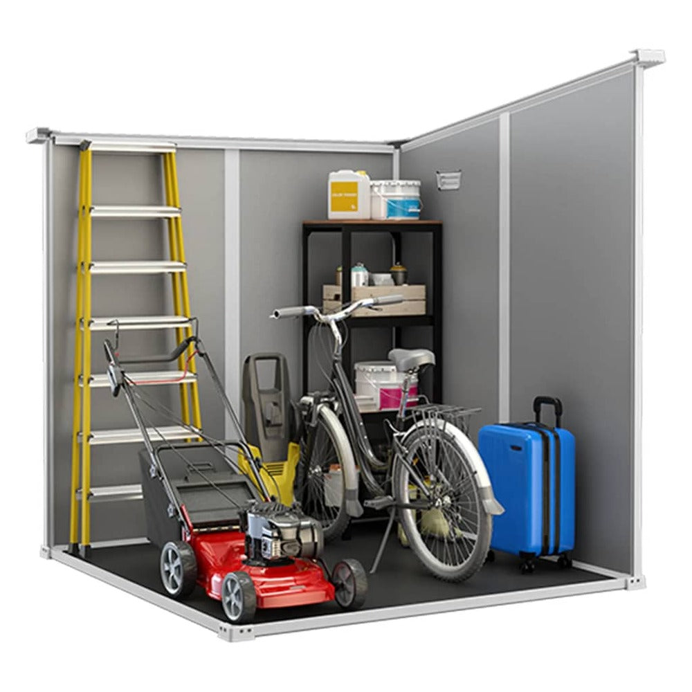 Keter Abri De Jardin Manor Pent 66 Gris Foncé