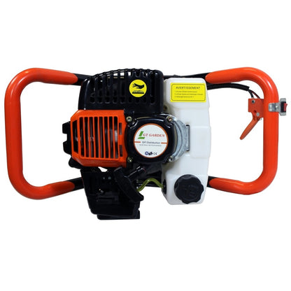  Tarière Thermique 52 Cm3, 3 Cv + Mèche 150 Mm