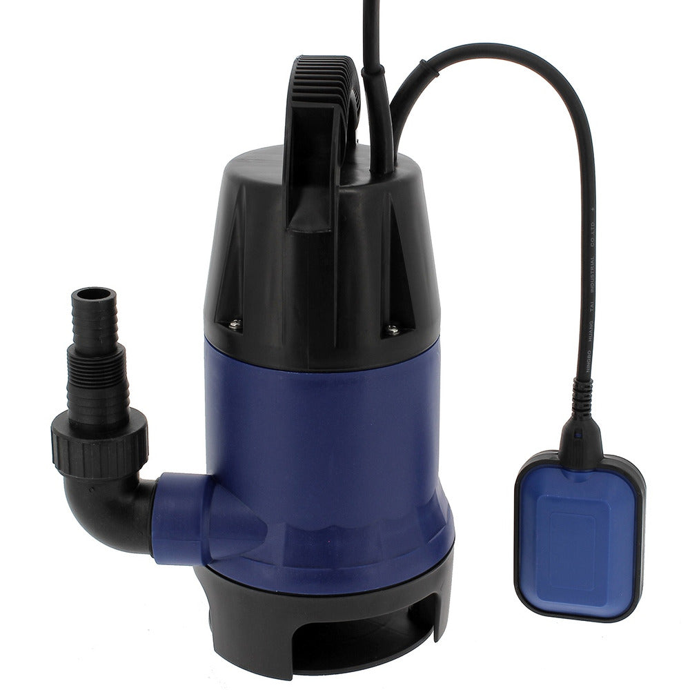  Pompe Immergée Pour Eaux Sales, 750 W, 12500 L/heure, Flotteur Intégré