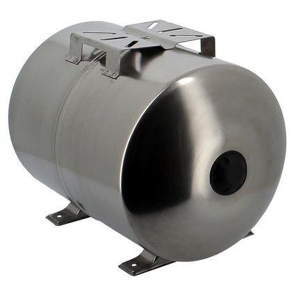  Réservoir Pression à Vessie Horizontal En Inox - 50 Litres