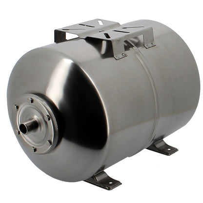  Réservoir Pression à Vessie Horizontal En Inox - 50 Litres