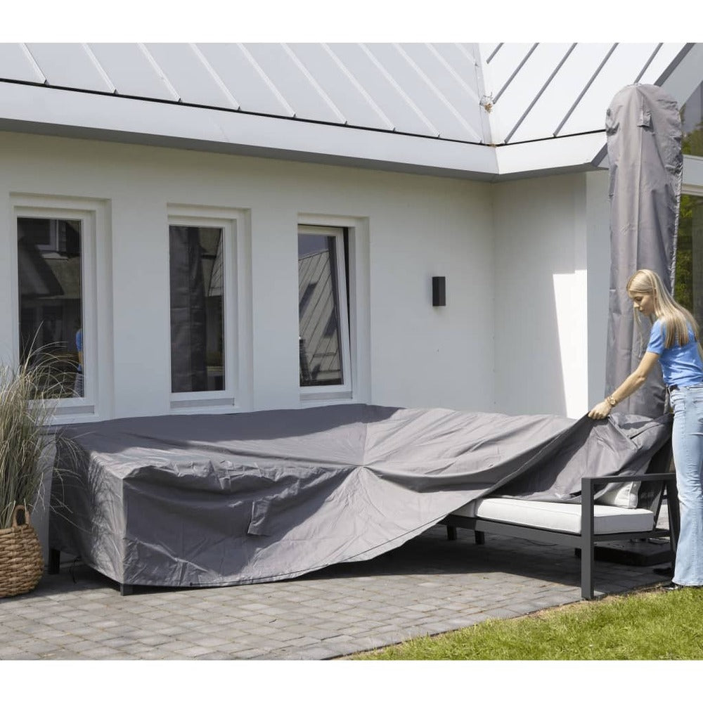Madison Housse De Meubles D'extérieur 270 X 210 X 90 Cm Gauche Gris