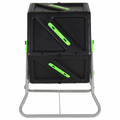 VIDAXL Composteur à Tambour 60x58x74 Cm 105 L Polypropylène