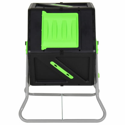 VIDAXL Composteur à Tambour 60x58x74 Cm 105 L Polypropylène