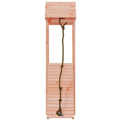 VIDAXL Maisonnette De Jeu Avec Mur D'escalade Bois Massif Douglas