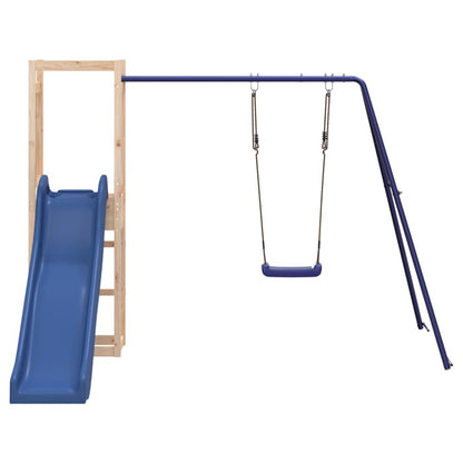 VIDAXL Ensemble De Jeu D'extérieur Bois De Pin Massif