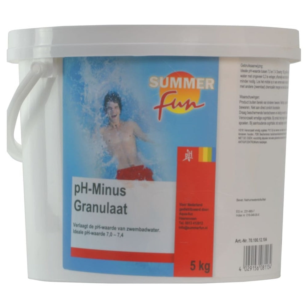 SUMMER FUN Granulés Ph- 5 Kg
