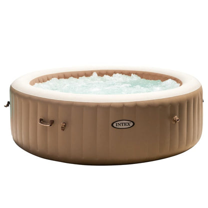 Intex Baignoire De Massage à Bulles Ronde Purespa 216x71cm 6 Personnes
