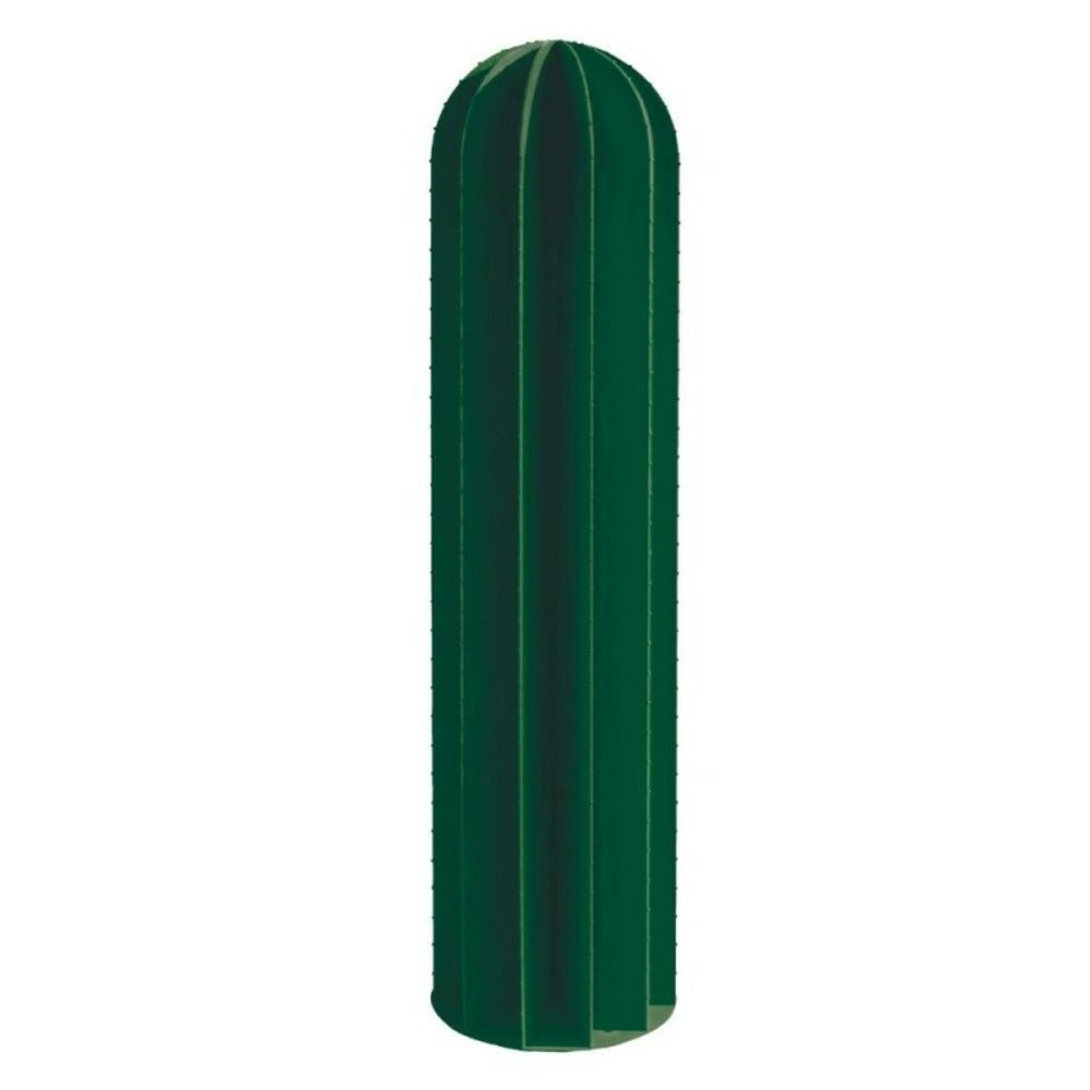  Cactus Métal Droit - Vert Foncé 100 Cm